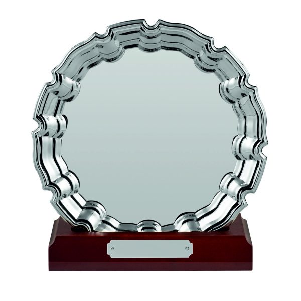 Image showing stand with engraving plaque with salver resting in it