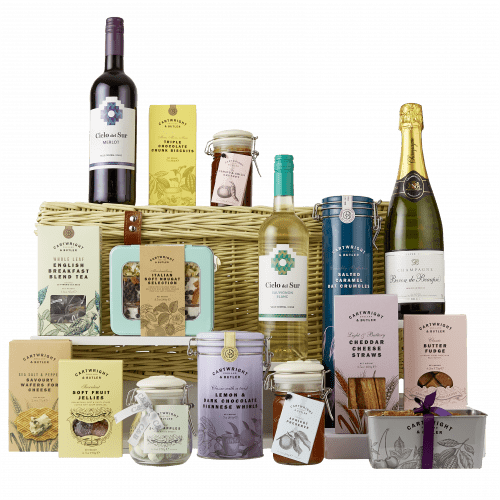 Image showing the contents of The Howden Hamper against white background